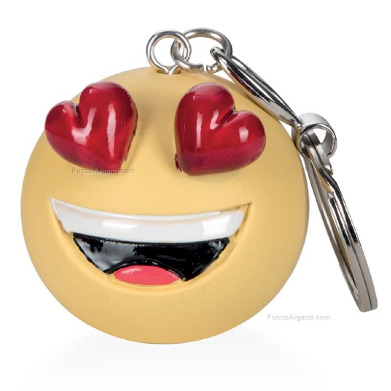 moda argenti keychain heart eyes