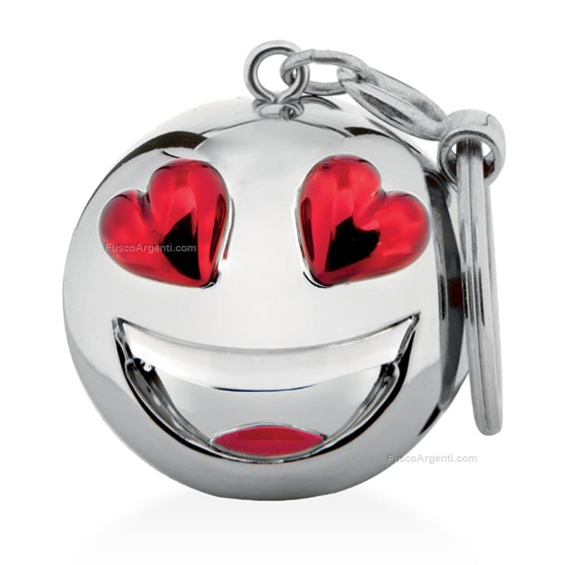 moda argenti keychain heart eyes