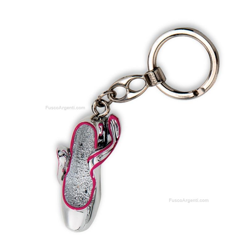 moda argenti keychain ballet shoe