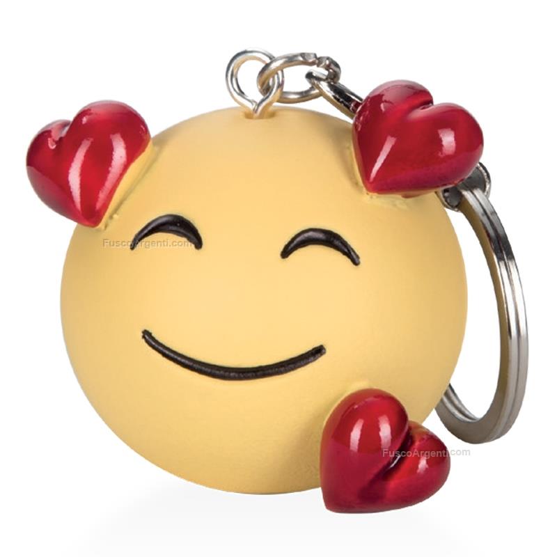 moda argenti keychain smile in love