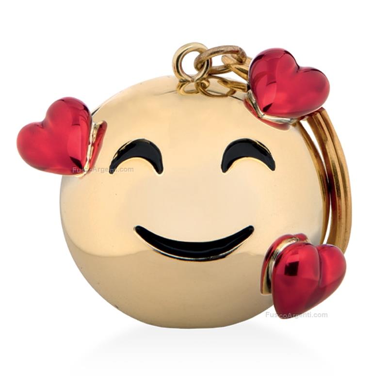 moda argenti keychain smile in love