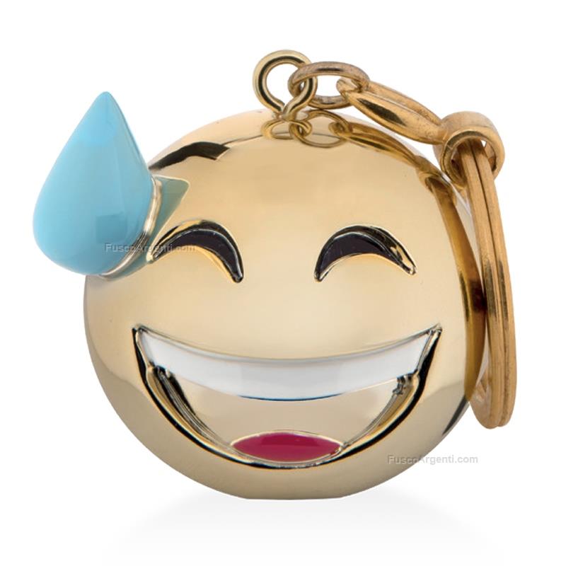 moda argenti keychain smile with sweat