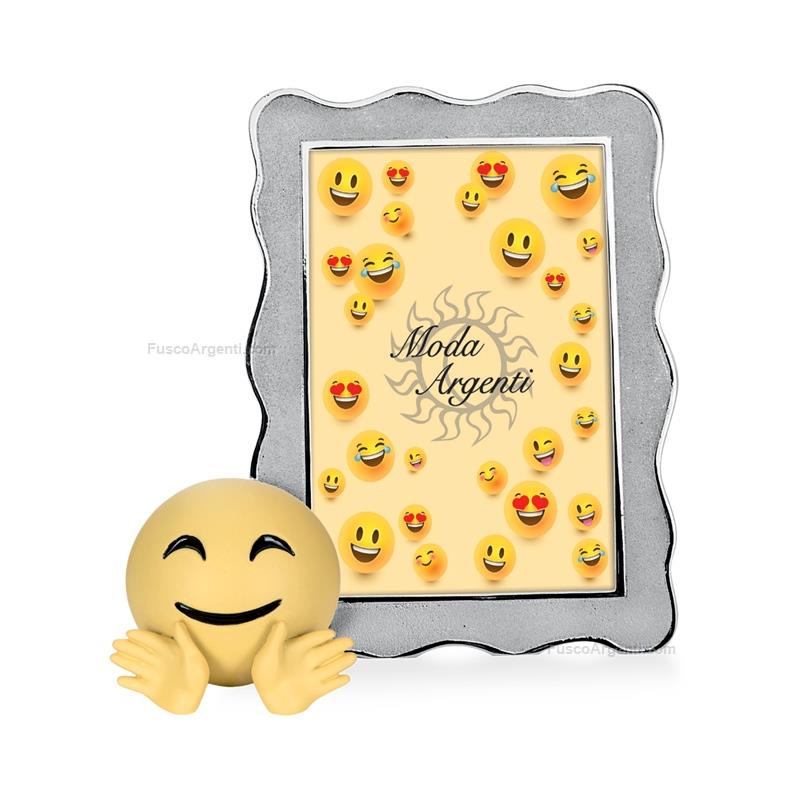 moda argenti portafoto emoji abbraccio