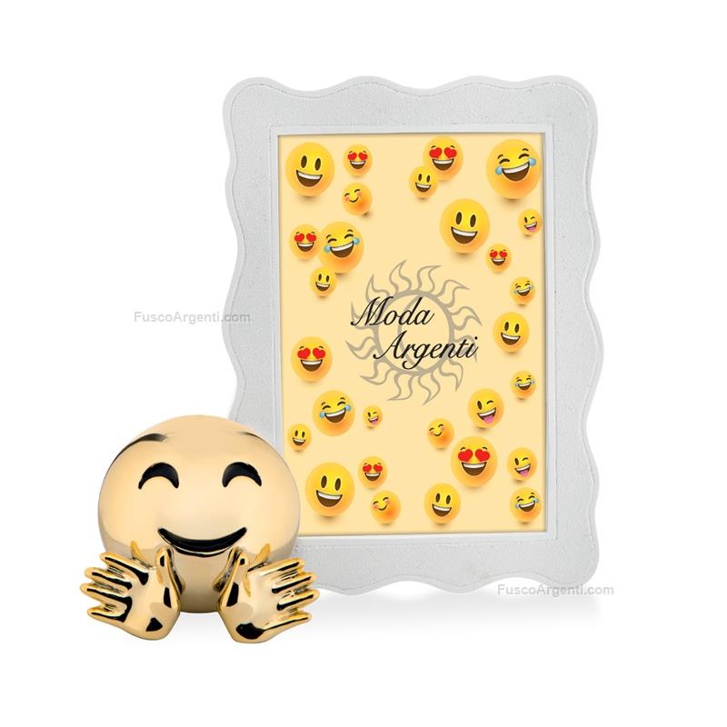 moda argenti portafoto emoji abbraccio