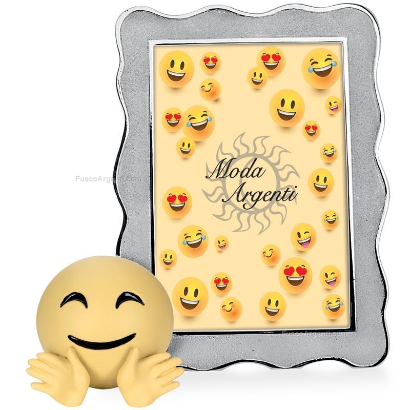 moda argenti portafoto emoji abbraccio
