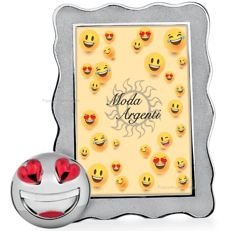 moda argenti photoframe emoji heart eyes