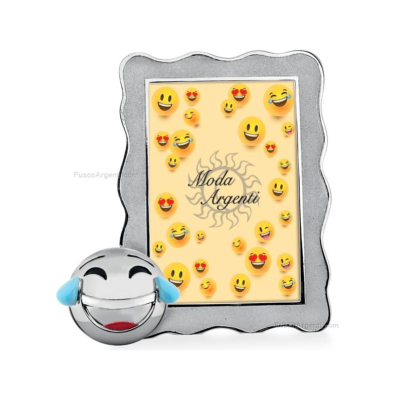 moda argenti photoframe emoji laughing tears