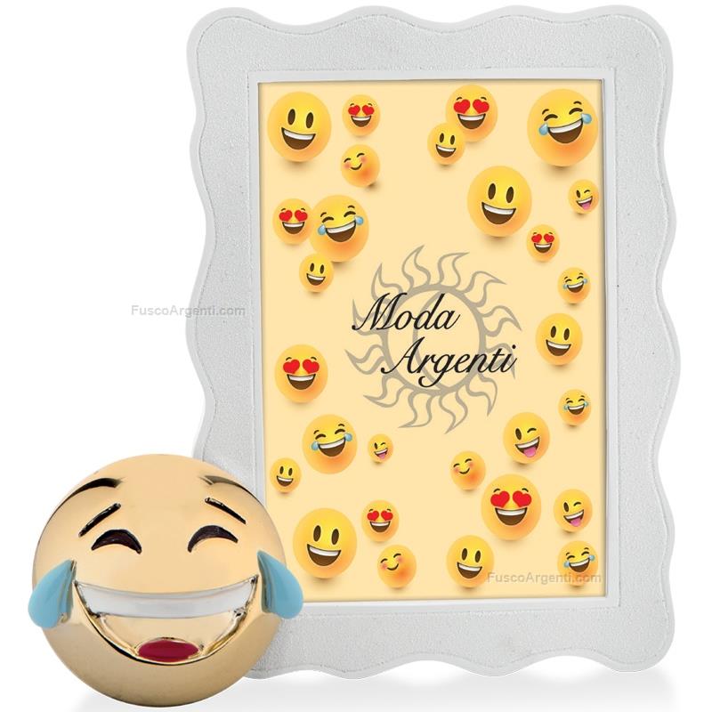 moda argenti photoframe emoji laughing tears