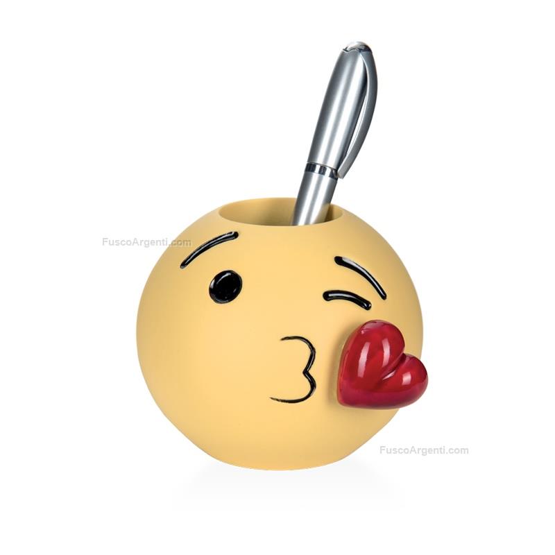 moda argenti pen holder blowing kiss