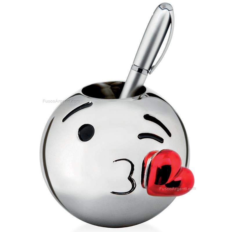 moda argenti pen holder blowing kiss