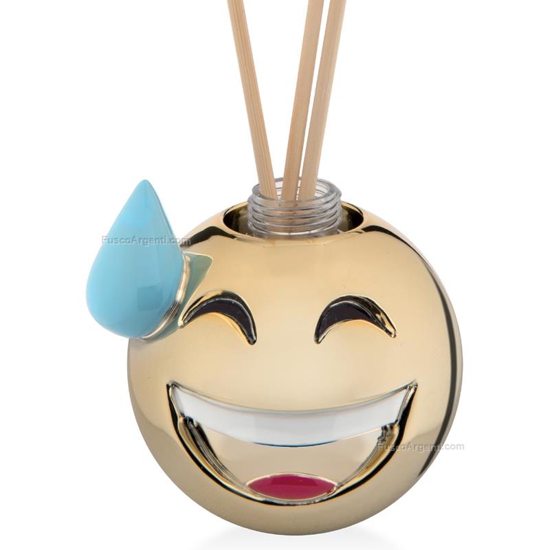 moda argenti emoji perfumer smile with sweat