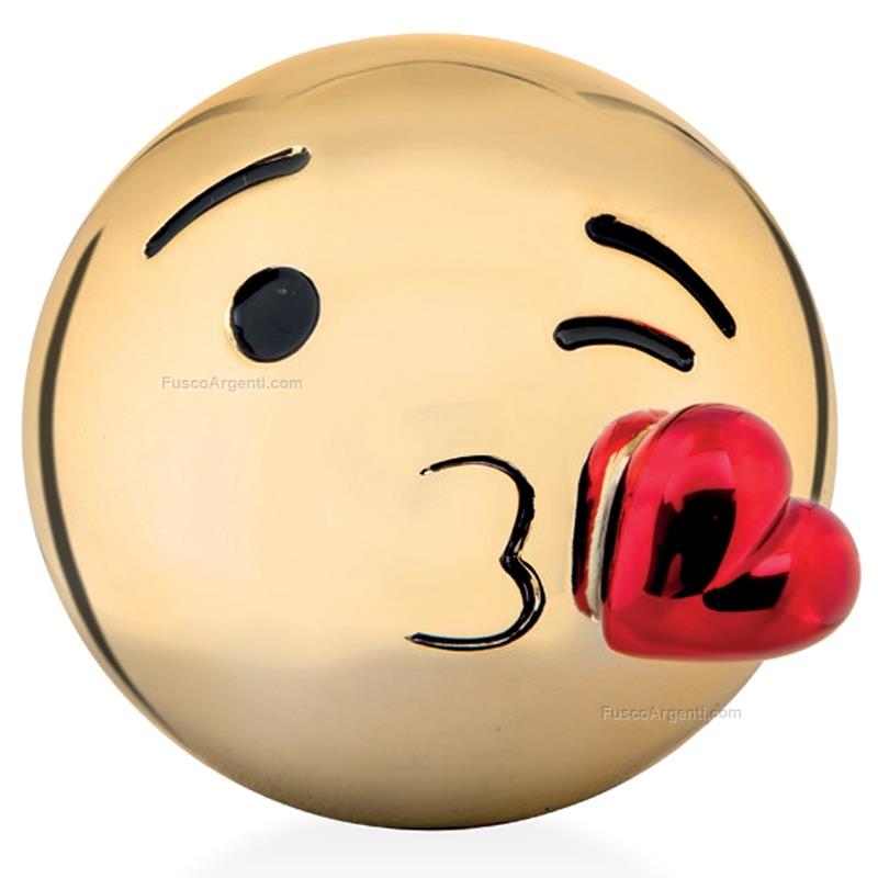 moda argenti emoji coin bank blowing kiss
