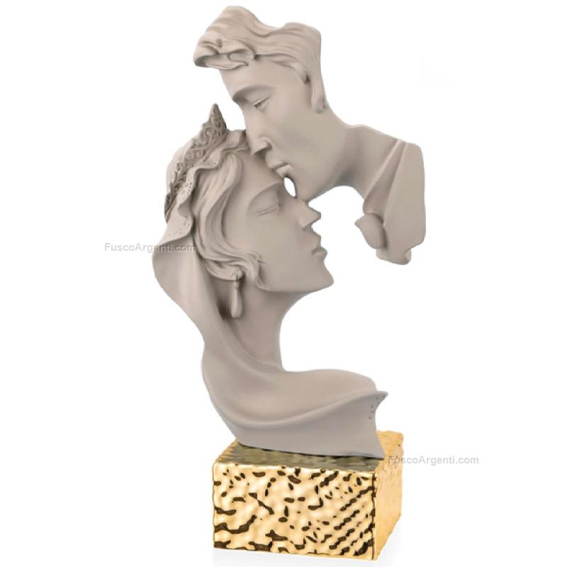 moda argenti sculpture spouses golden base