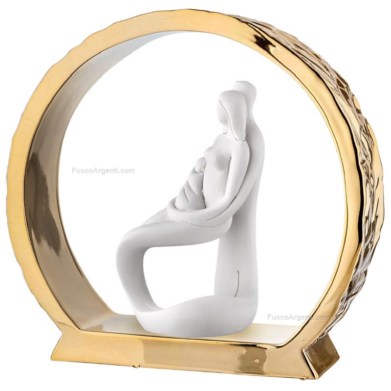 moda argenti family sculpture golden base
