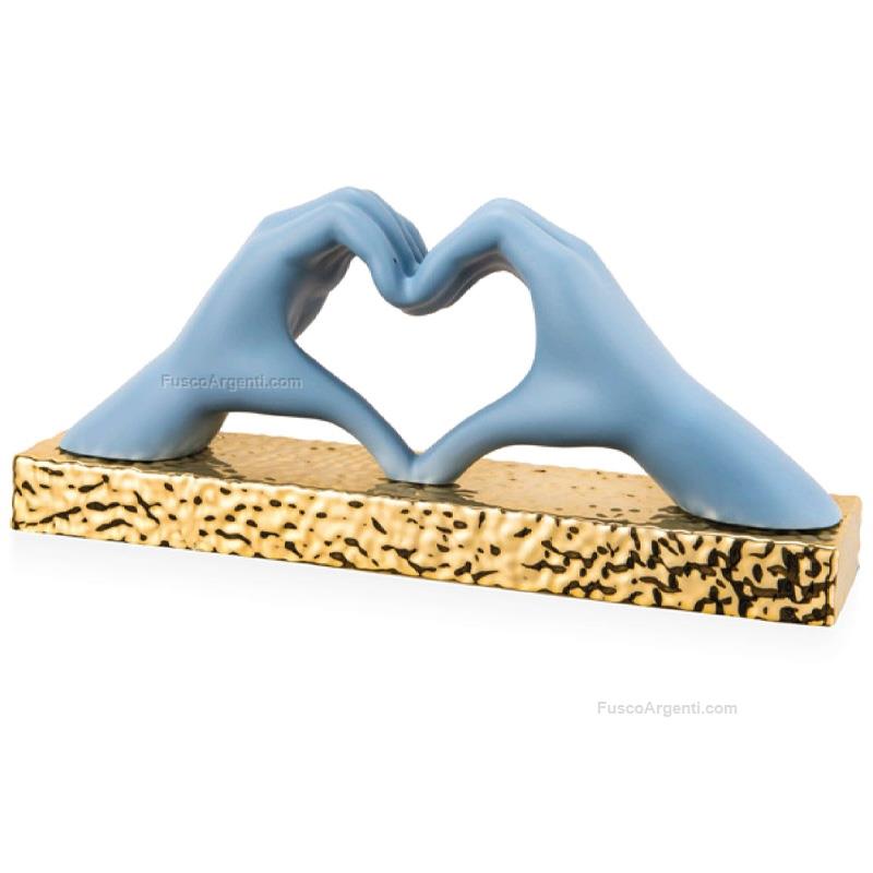 moda argenti hands sculpture with base