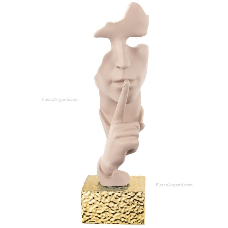 moda argenti silence sculpture golden base