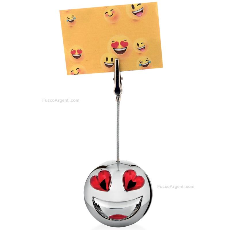 moda argenti segnaposto emoji occhi a cuore