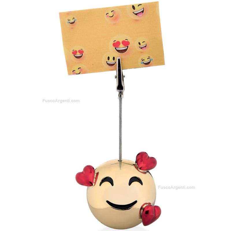 moda argenti emoji place card smile in love