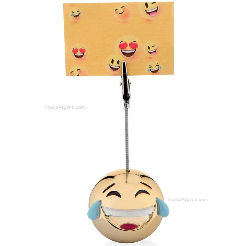 moda argenti emoji place card laughing tears