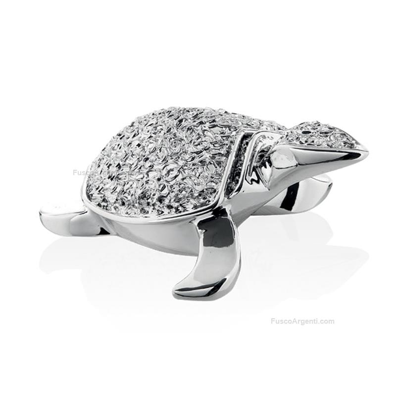 moda argenti stylized turtle