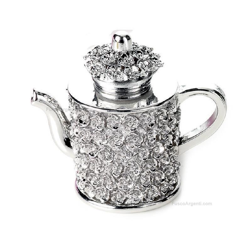 moda argenti round teapot