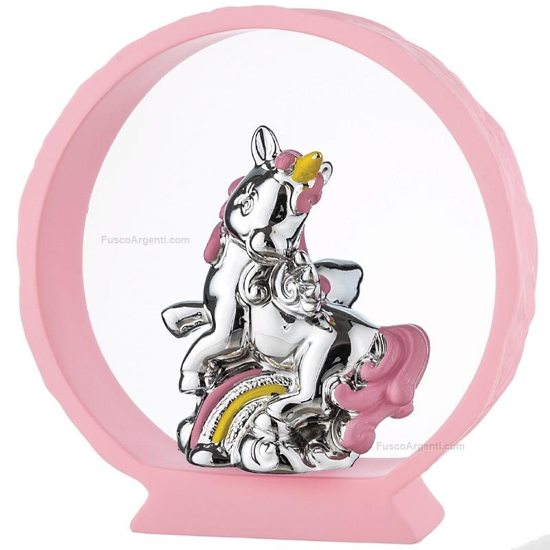 moda argenti unicorn on pink base