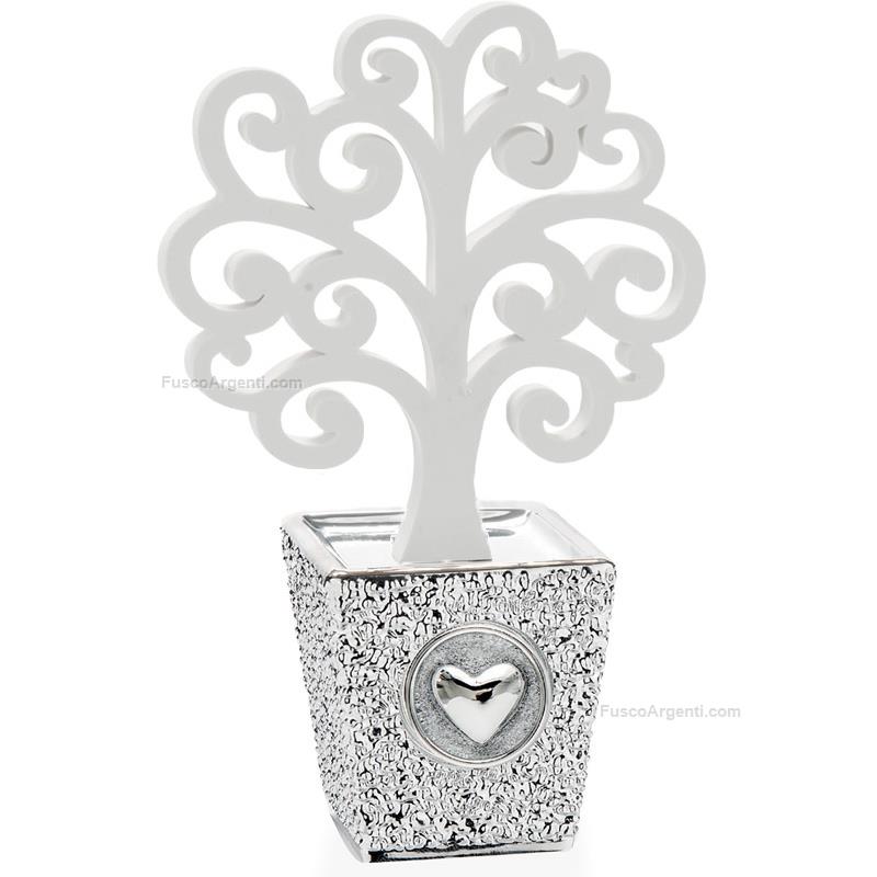 moda argenti small vase with white tree
