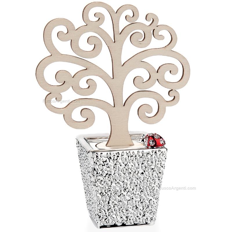 moda argenti small vase with wood tree