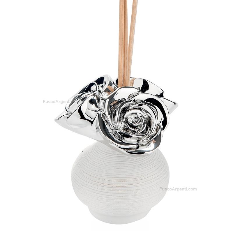 moda argenti white perfumer small vase