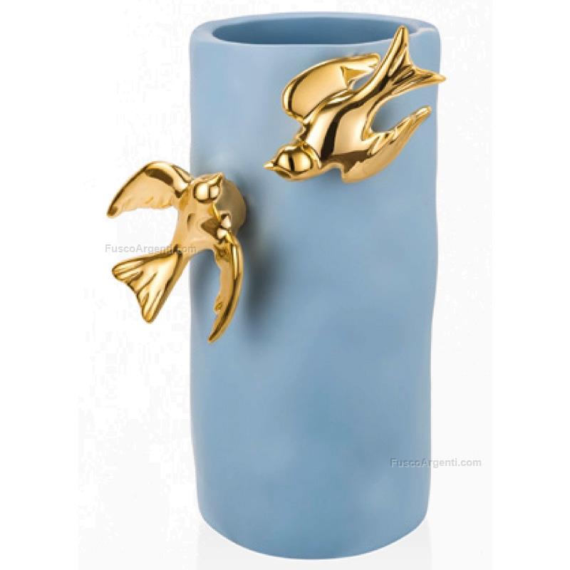moda argenti vase with doves