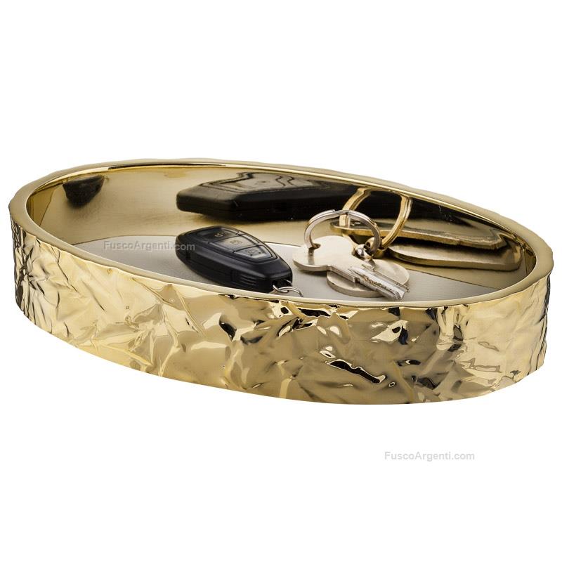 moda argenti oval coin tray