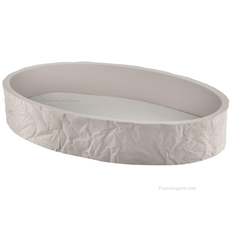 moda argenti oval coin tray