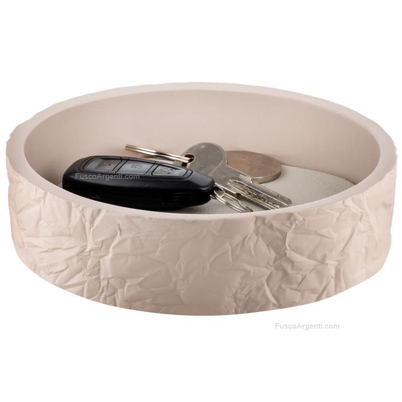 moda argenti round coin tray