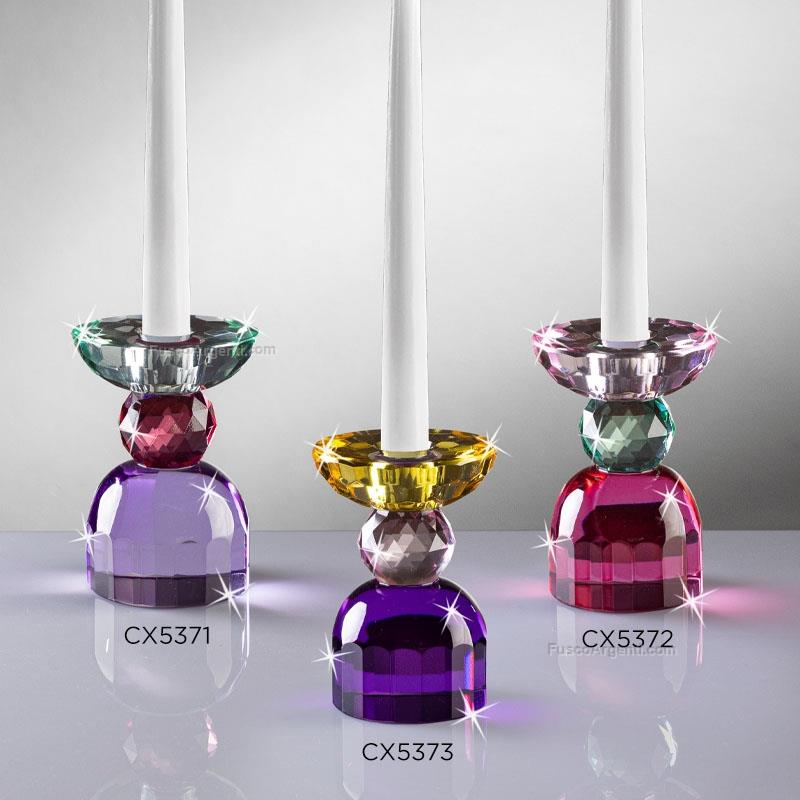 ranoldi crystal candleholder
