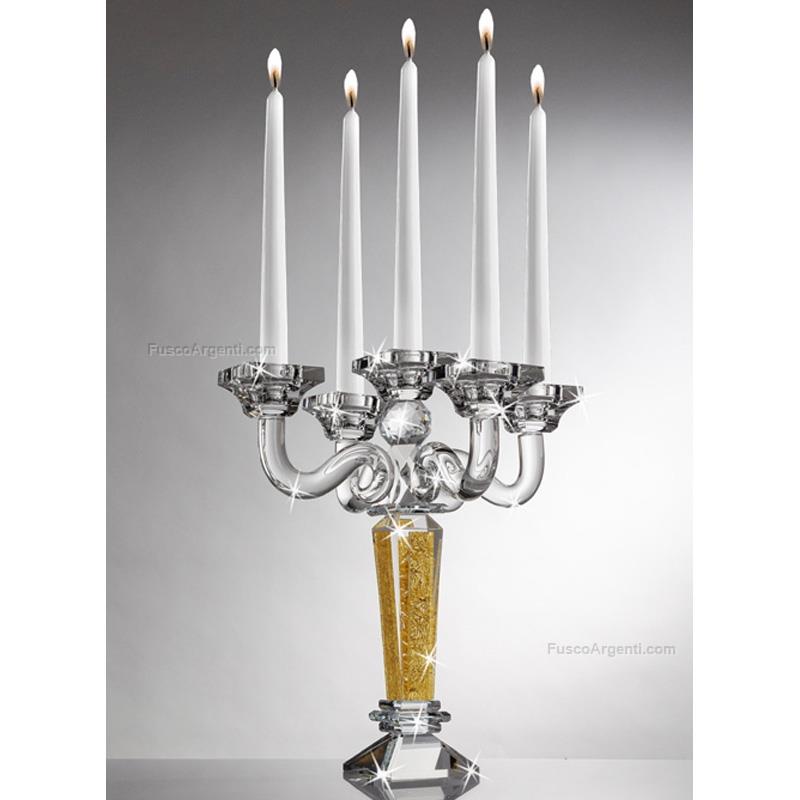 ranoldi five flames candleholder