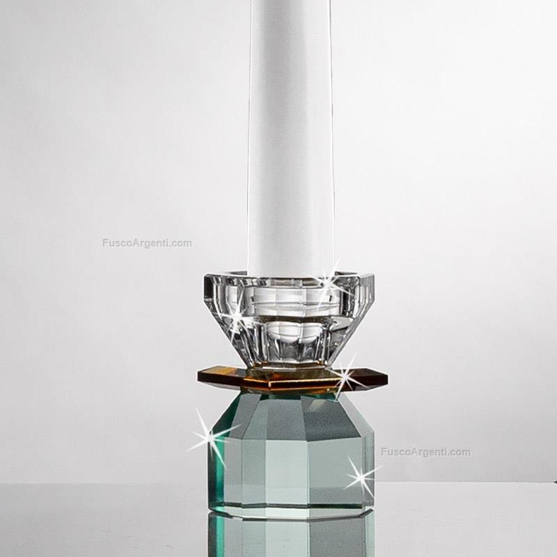 ranoldi crystal candleholder