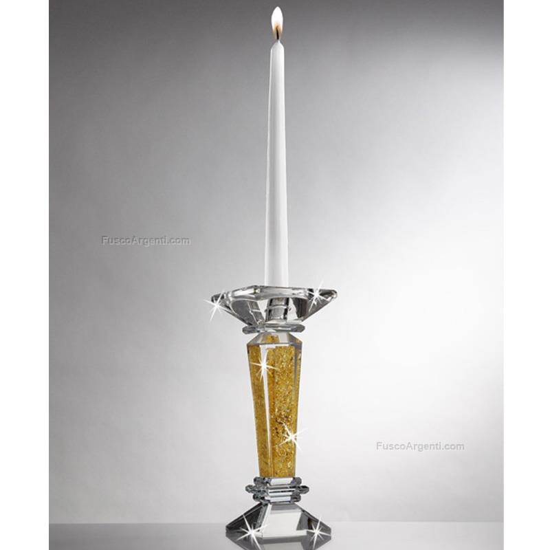 ranoldi candleholder mosaic gold