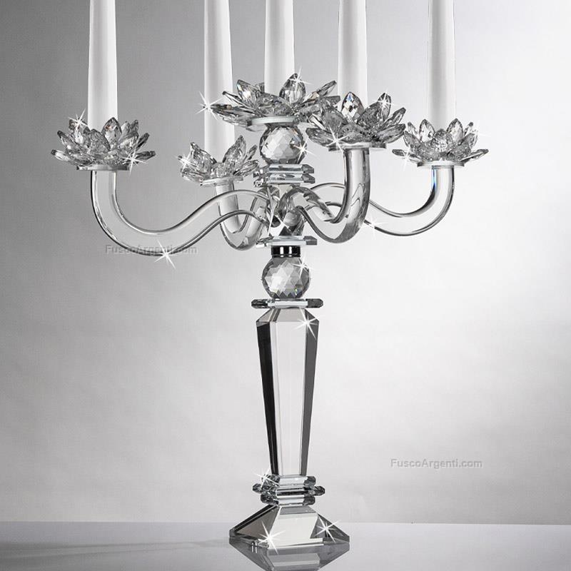 ranoldi five flames candleholder