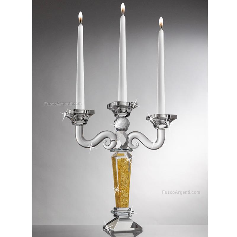 ranoldi three flames candleholder