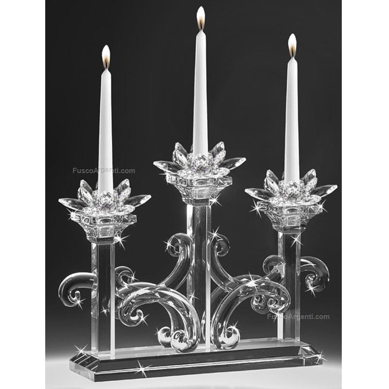 ranoldi three flames candleholder