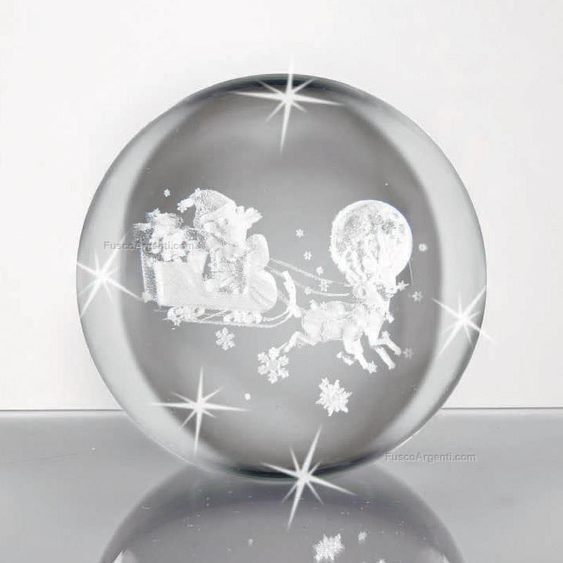 ranoldi paperweight santa claus