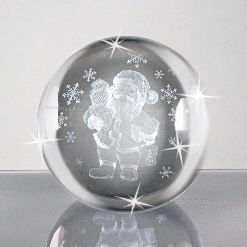 ranoldi paperweight santa claus