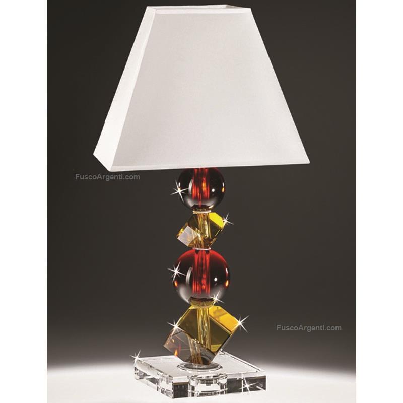 ranoldi colored crystal lamp
