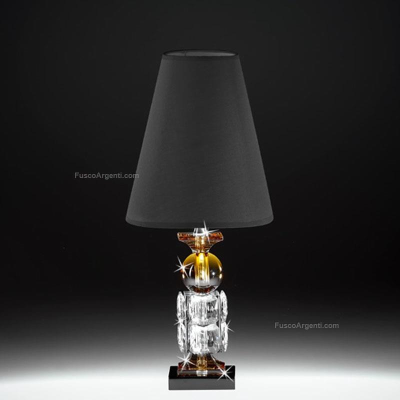 ranoldi colored crystal lamp