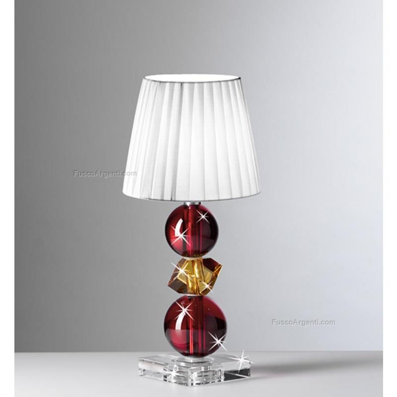 ranoldi crystal colored lamp