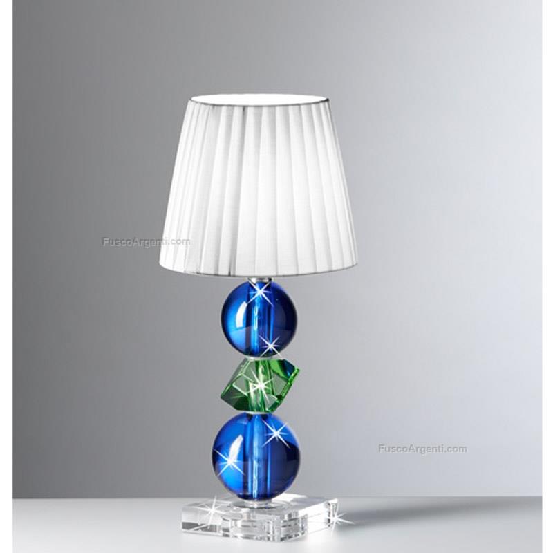 ranoldi crystal colored lamp