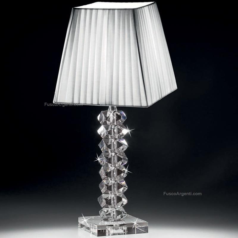 ranoldi lampada in cristallo