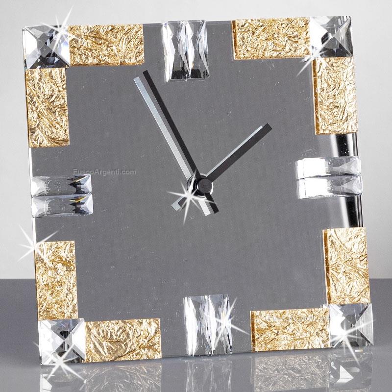ranoldi table clock mosaic