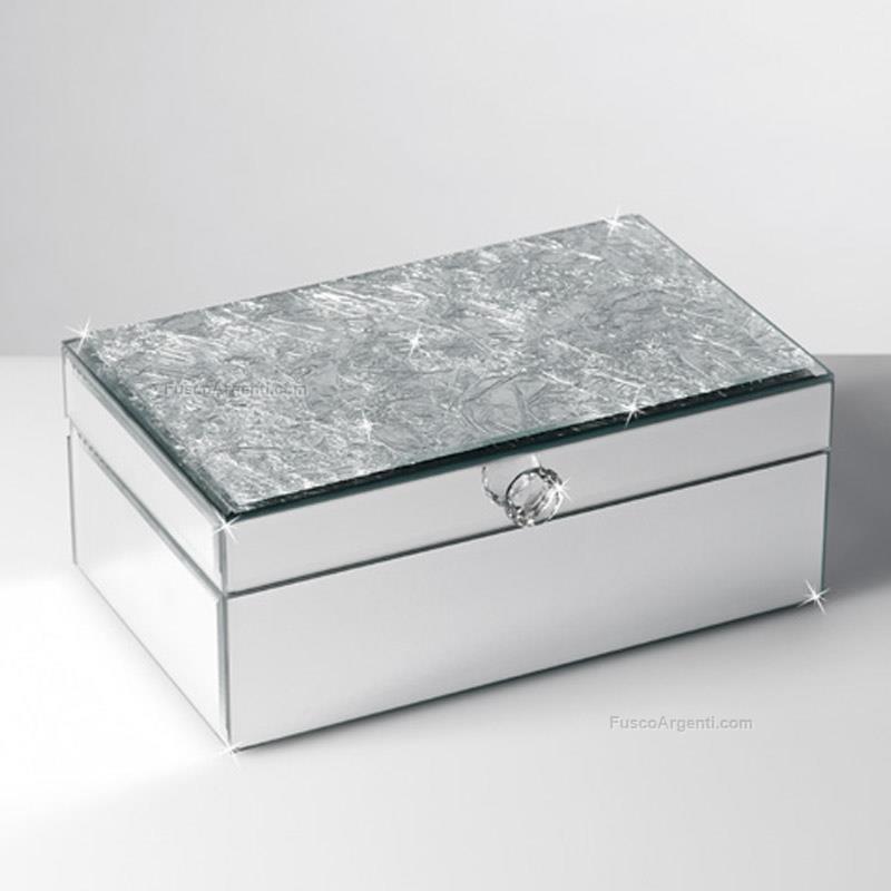 ranoldi jewelry case silver