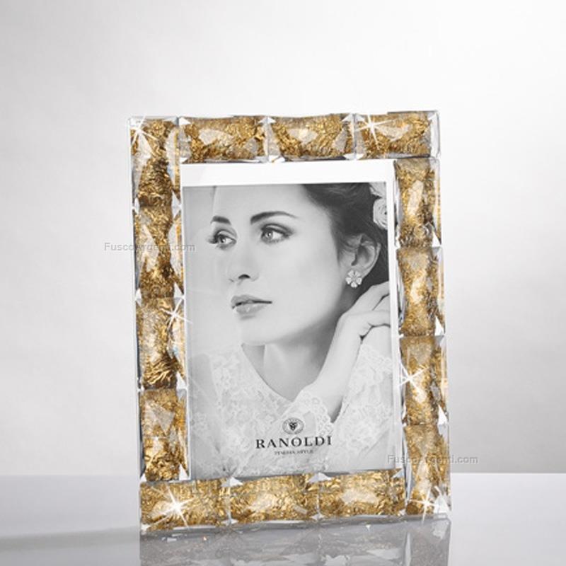 ranoldi photoframe mosaic gold